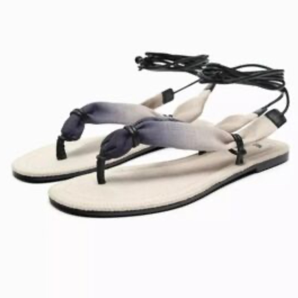 NEW Zara Lace Up Sandals